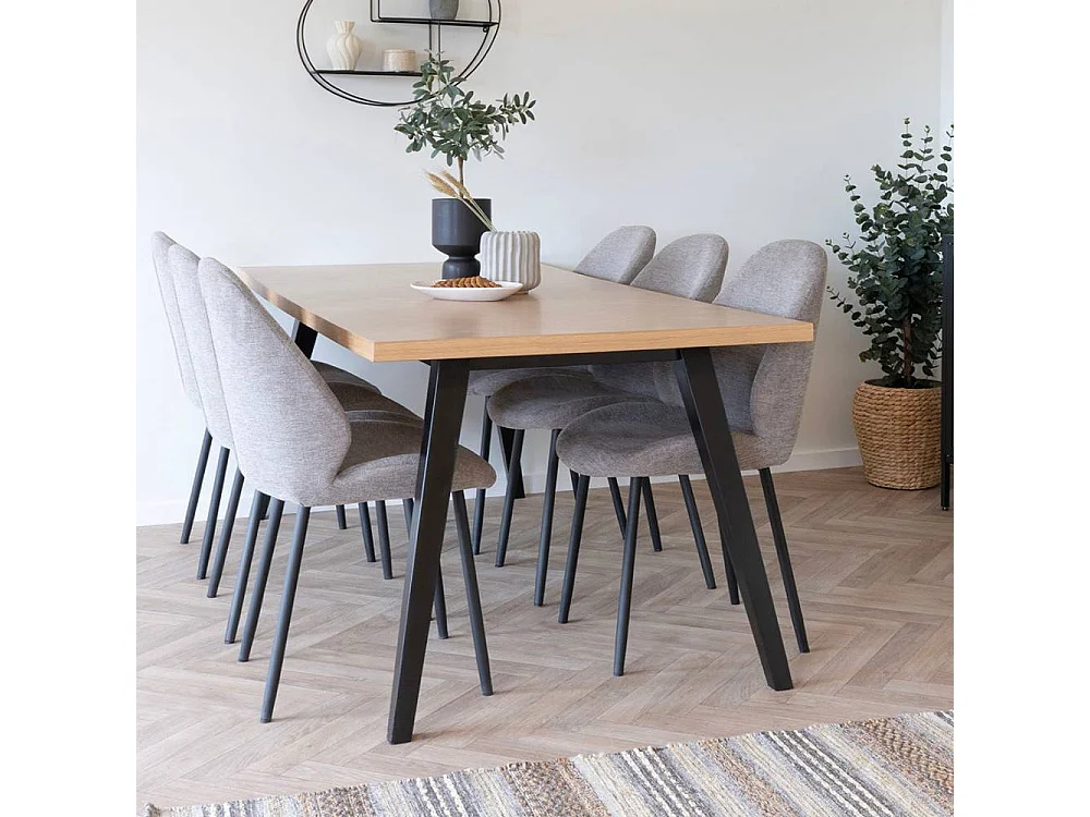 Esszimmertisch Küchentisch in modernem Design und rechteckiger Form