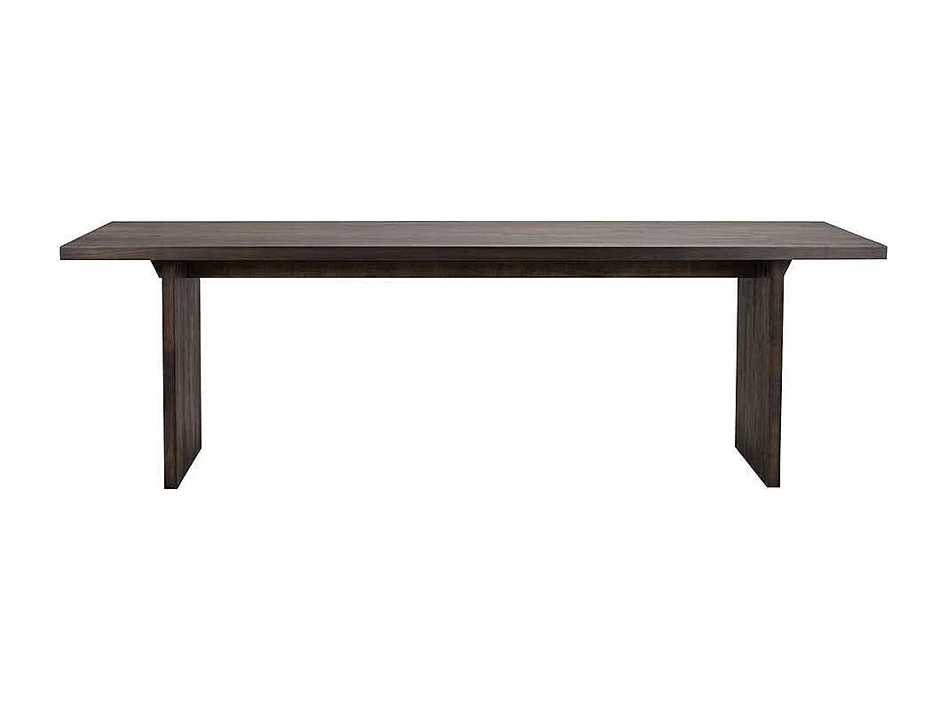 Massiver Esszimmer Tisch 240 cm breit Wangen Gestell