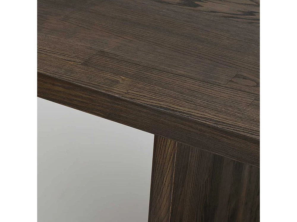 Massiver Esszimmer Tisch 240 cm breit Wangen Gestell