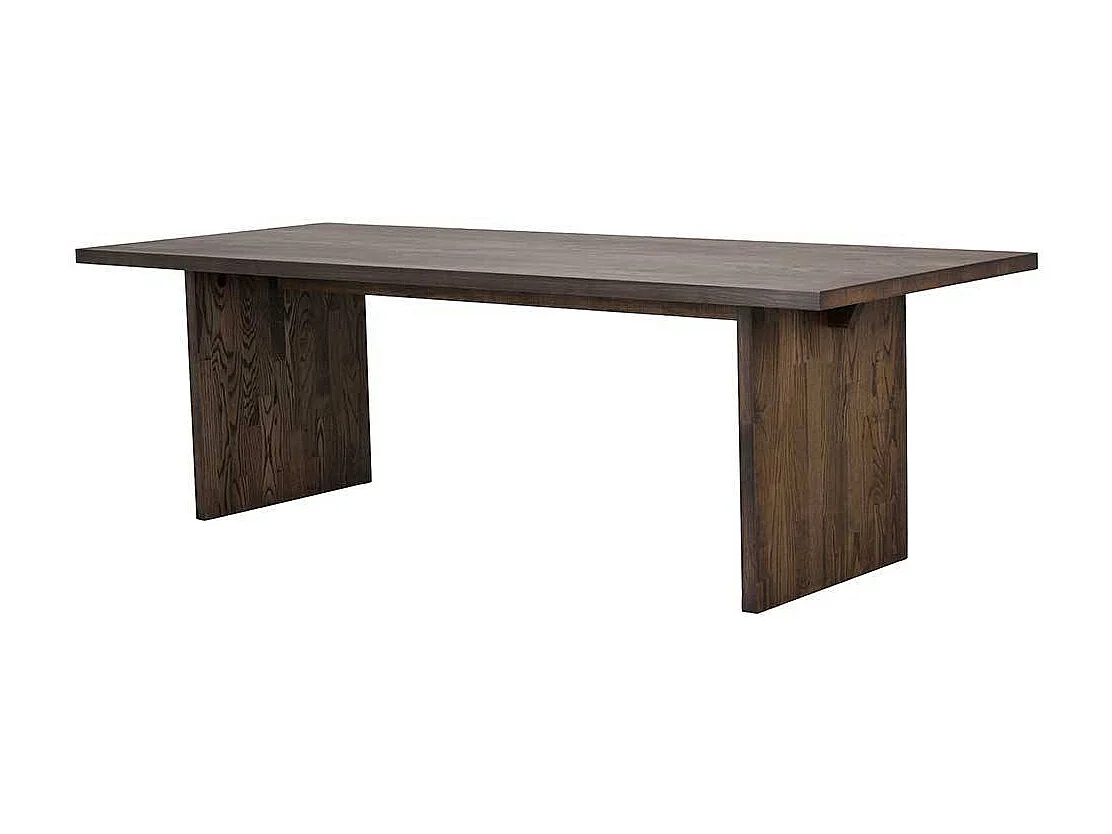 Massiver Esszimmer Tisch 240 cm breit Wangen Gestell