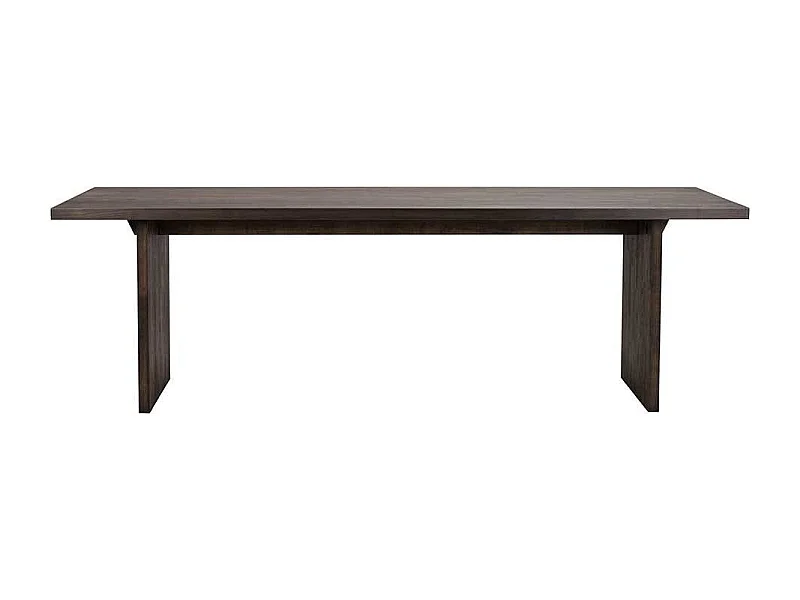 Massiver Esszimmer Tisch 240 cm breit Wangen Gestell