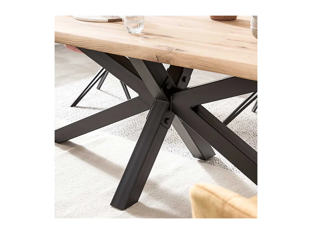 Großer Esszimmertisch im Industry und Loft Stil Spider Gestell