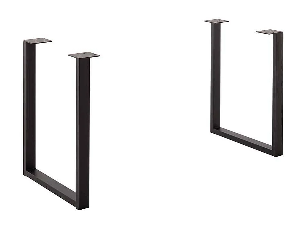 Esstisch Esszimmertisch aus Metall und Zerreiche Massivholz