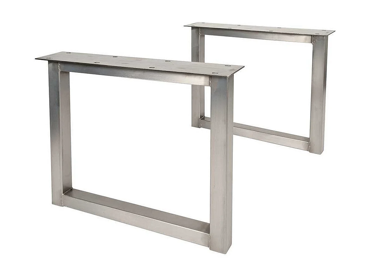 Industrial Tisch aus Recyclingholz Teak Eisen