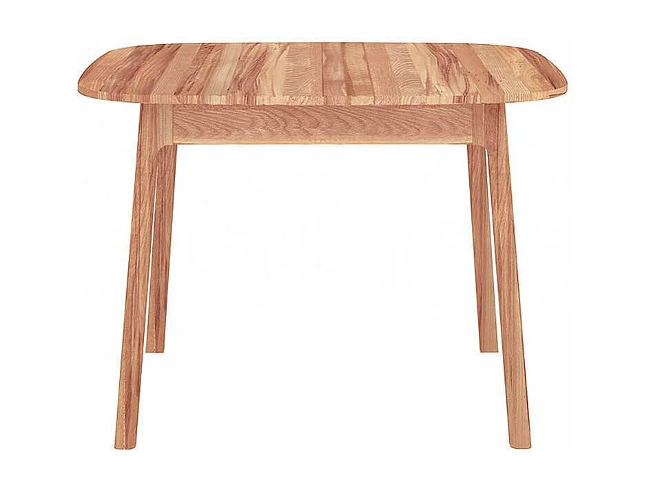 Esstisch Holztisch mit Massivholzplatte und Vierfußgestell