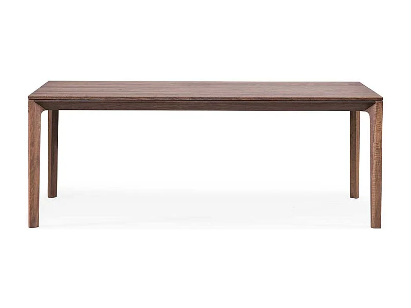 Holztisch aus Nussbaum Massivholz handgearbeitet