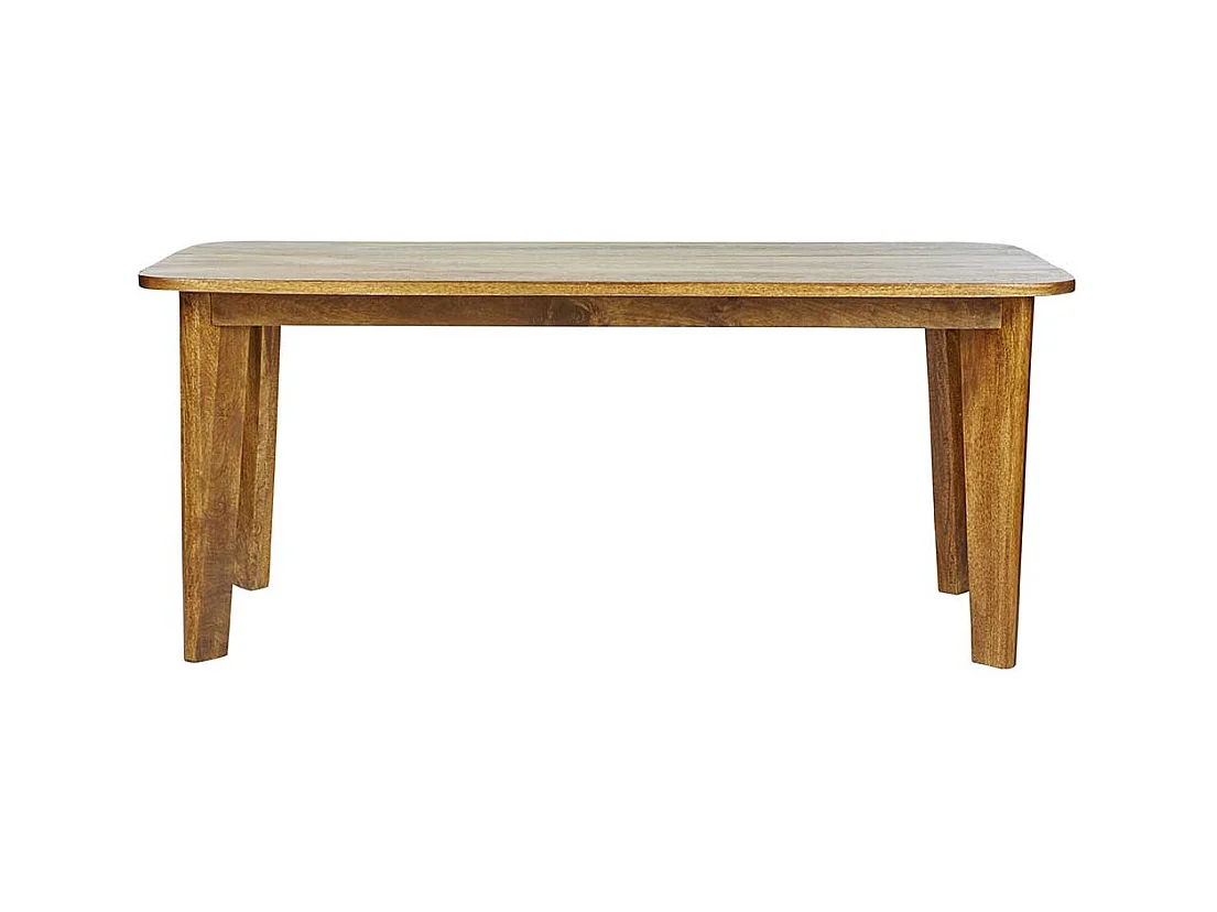 Esszimmertisch aus Mangobaum Massivholz 180 cm breit
