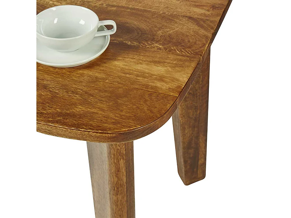 Esszimmertisch aus Mangobaum Massivholz 180 cm breit