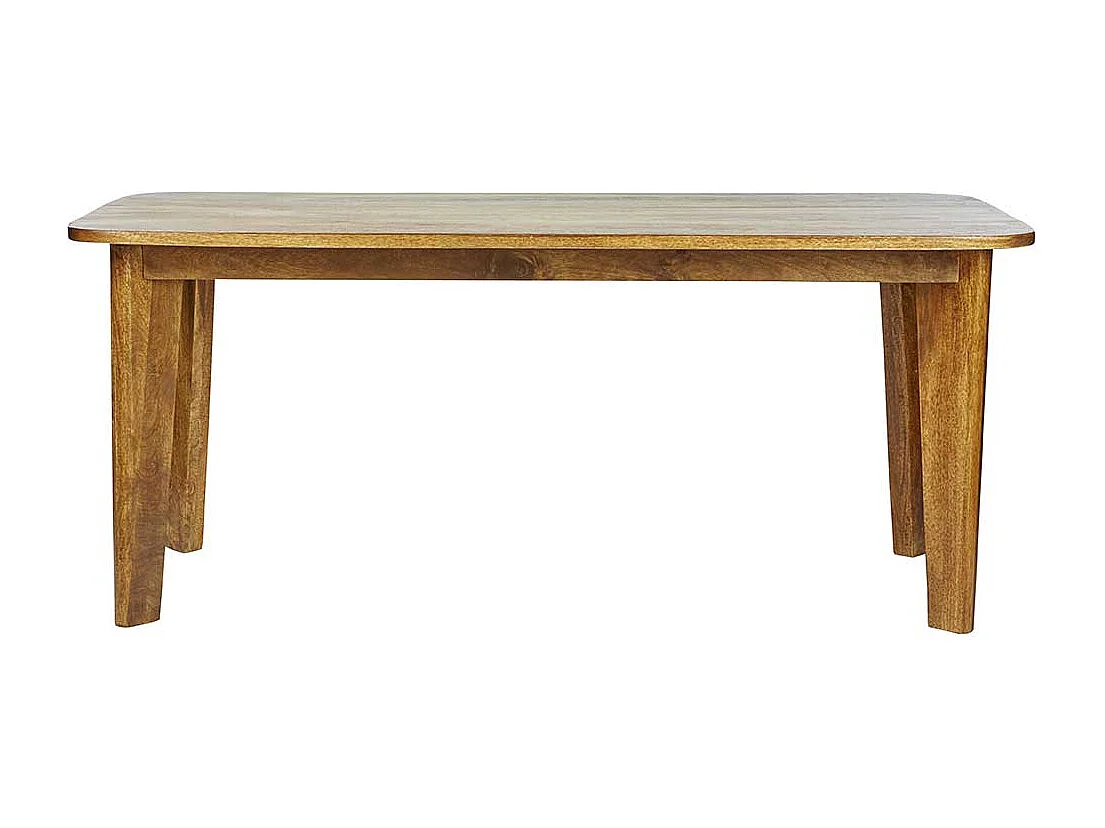Esszimmertisch aus Mangobaum Massivholz 180 cm breit