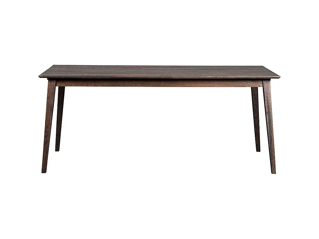 Küchentisch in Eiche dunkel Massivholz