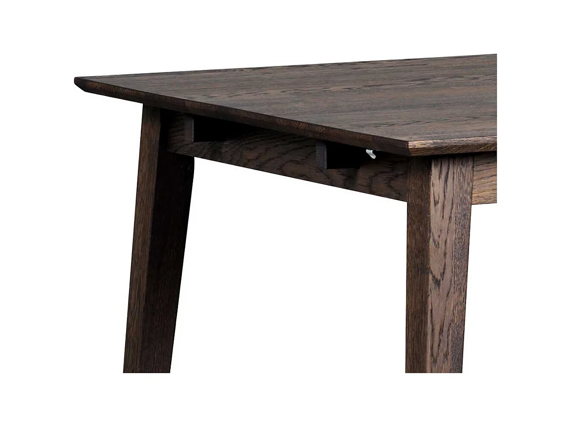 Küchentisch in Eiche dunkel Massivholz