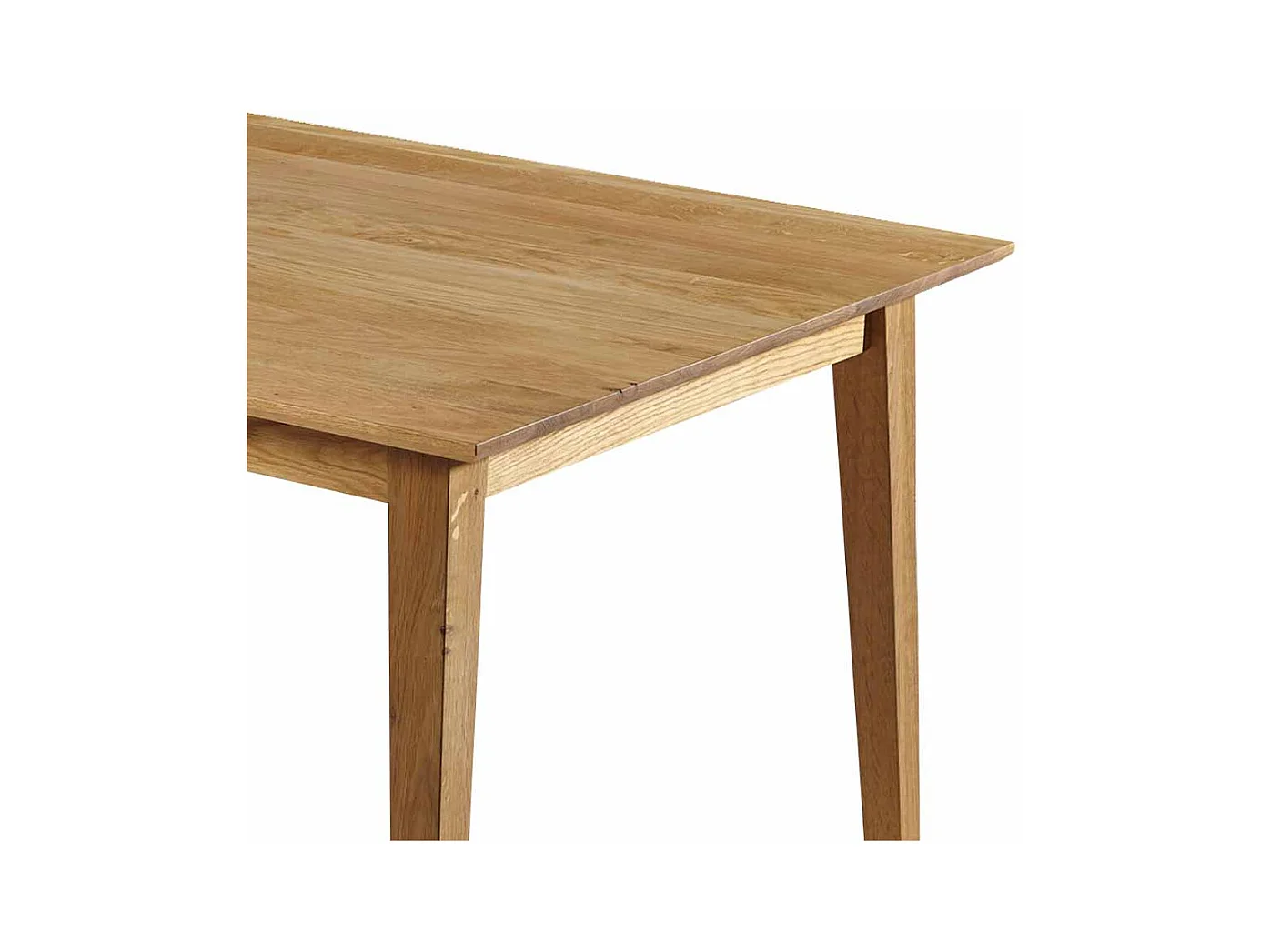 Esstisch aus Wildeiche Massivholz geölt