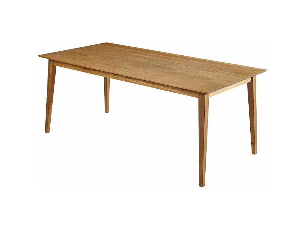 Esstisch aus Wildeiche Massivholz geölt