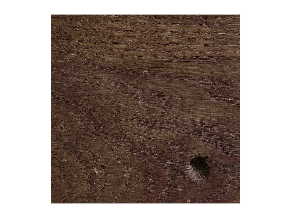 Esszimmertisch aus Eiche verwittert massiv Edelstahl