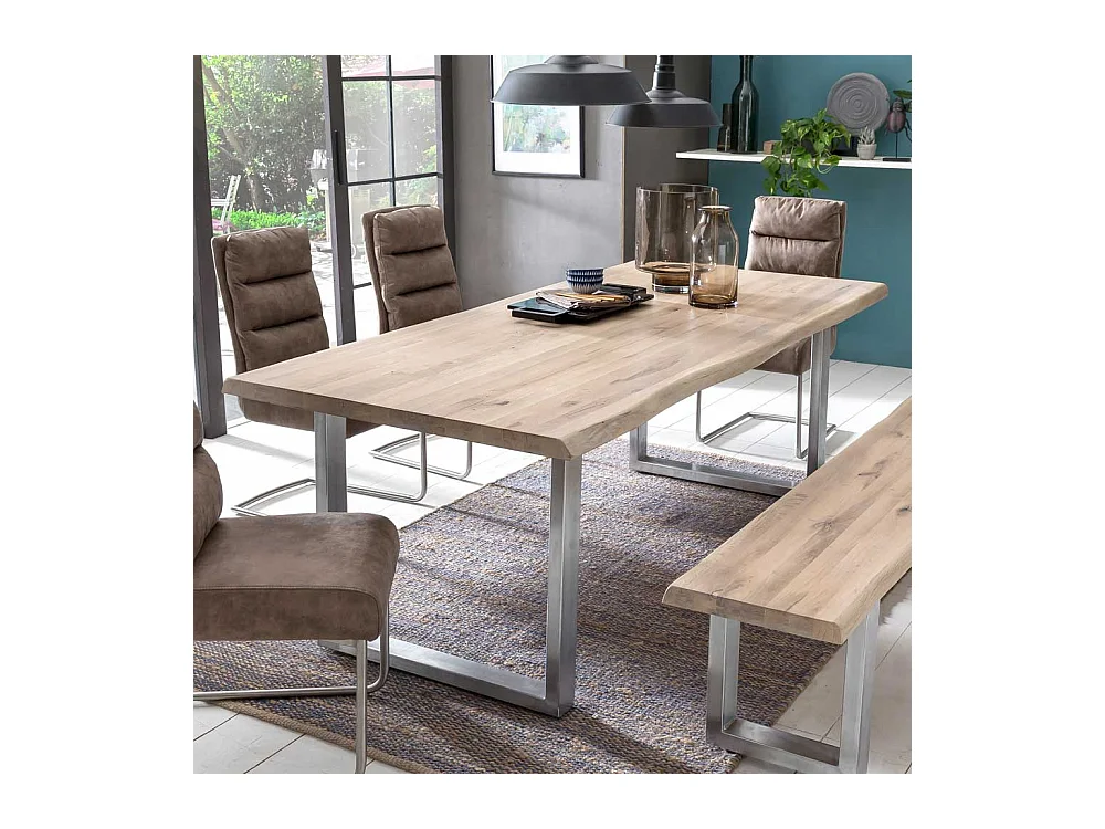 Buffettisch 300 cm breit natürlicher Baumkante