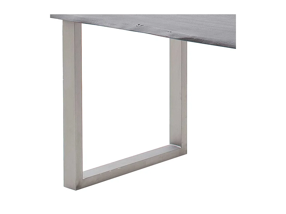 Esstisch Holztisch im Industry und Loft Stil mit natürlicher Baumkante