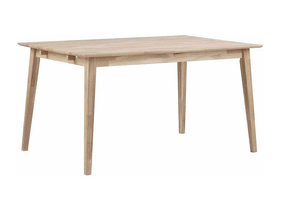 Esstisch in White Wash Optik Eiche massiv