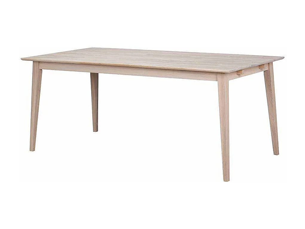 Esstisch in White Wash Optik Eiche massiv