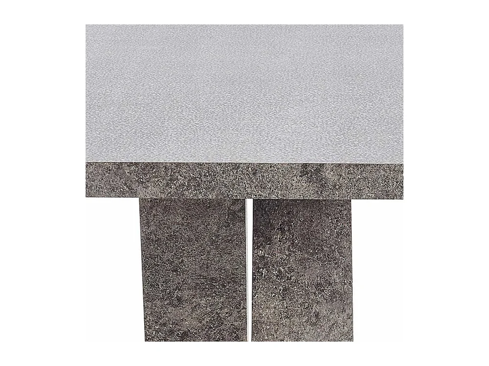 Esszimmer Tisch in Beton Grau X-Füßen