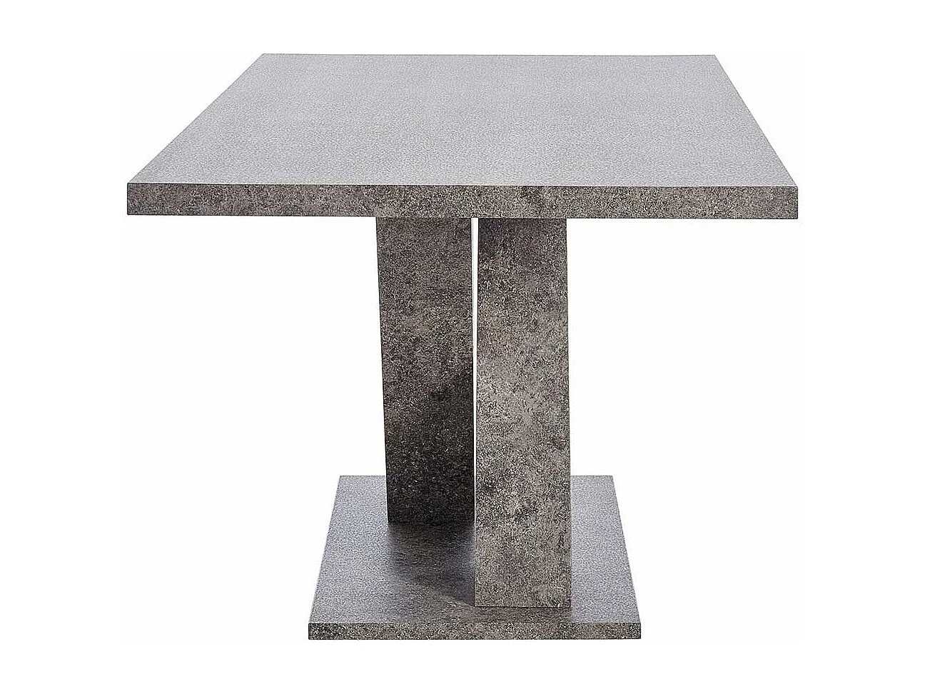 Esszimmer Tisch in Beton Grau X-Füßen