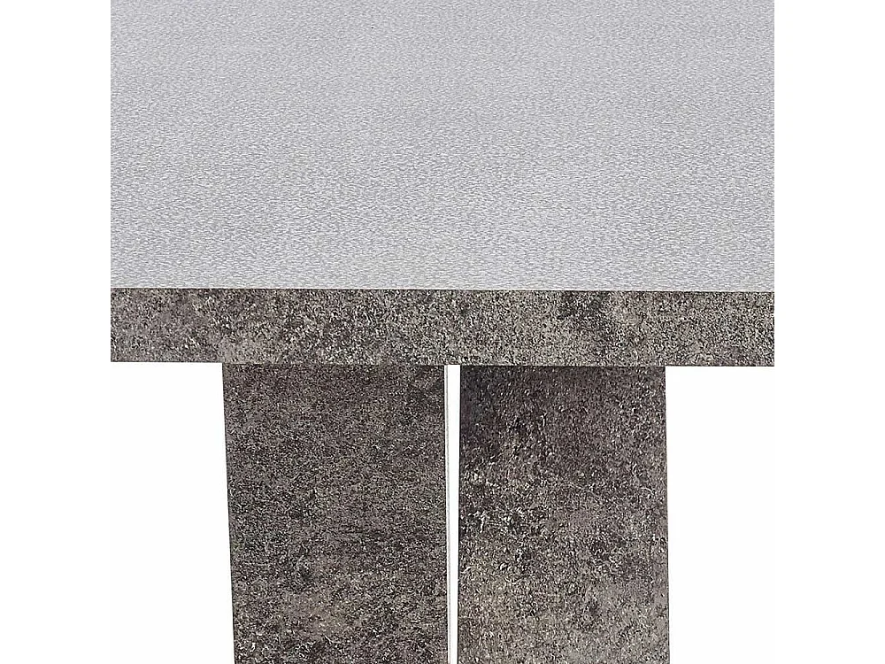 Esszimmer Tisch in Beton Grau X-Füßen