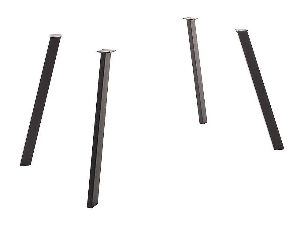 Esstisch Esszimmertisch im Industry und Loft Stil mit Schweizer Kante