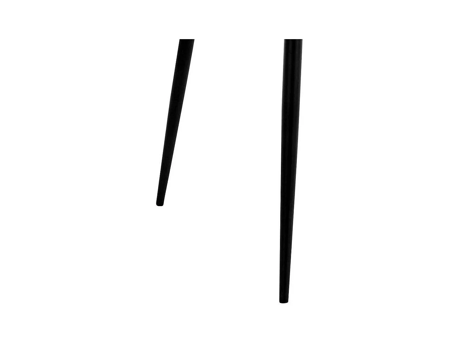 Küchentisch Retro Stil in Eichefarben Vierfußgestell aus Metall