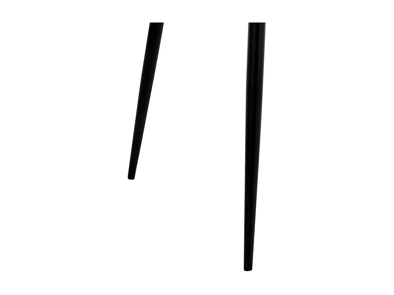 Küchentisch Retro Stil in Eichefarben Vierfußgestell aus Metall