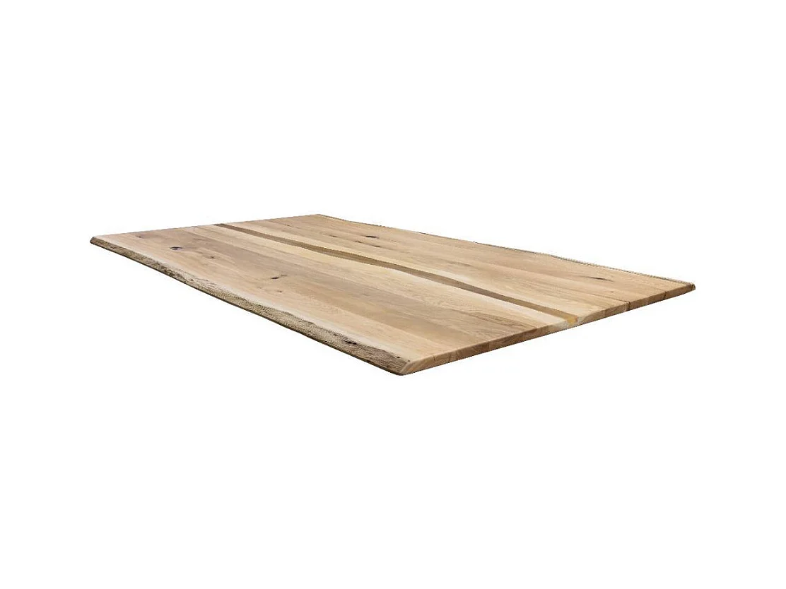 Holztisch Küchentisch mit X Gestell aus Metall