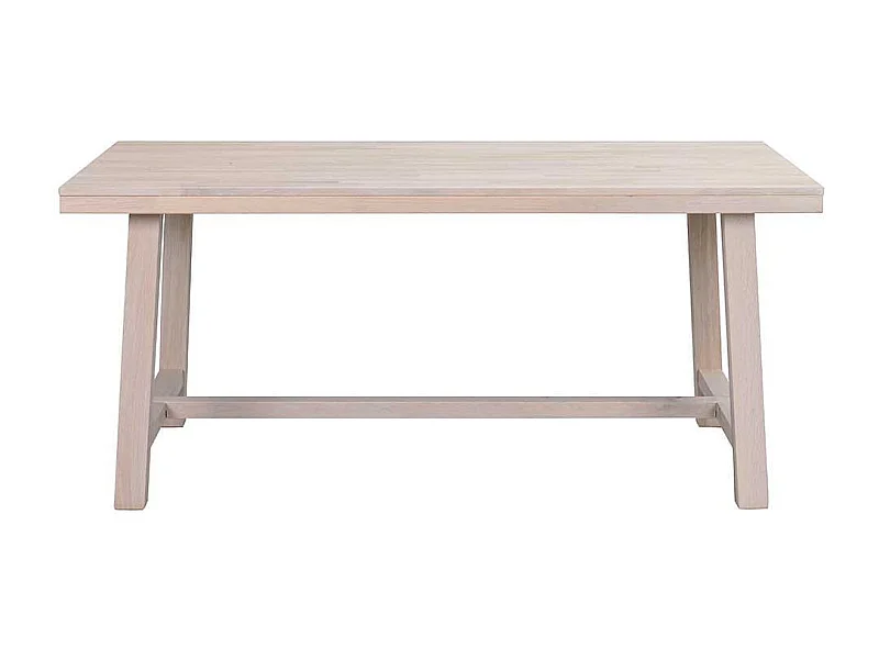 Esszimmertisch aus Eiche White Wash massiv modern