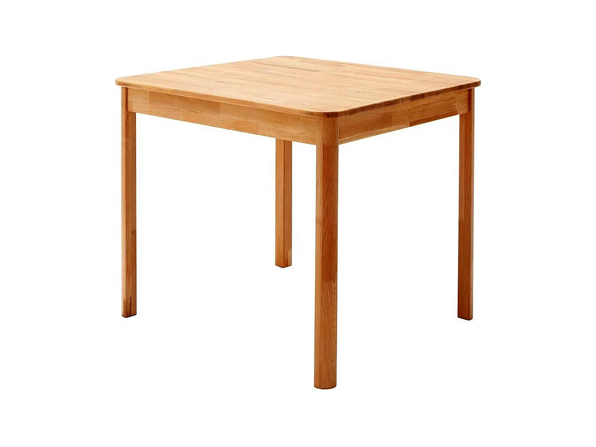 Esstisch aus Kernbuche Massivholz Vierfußgestell