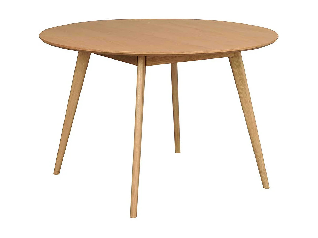 Küchentisch in Eichefarben 115 cm breit