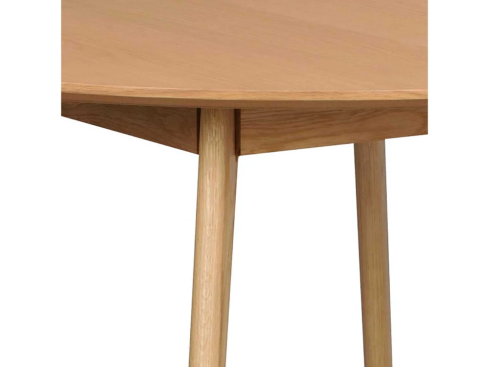 Küchentisch in Eichefarben 115 cm breit