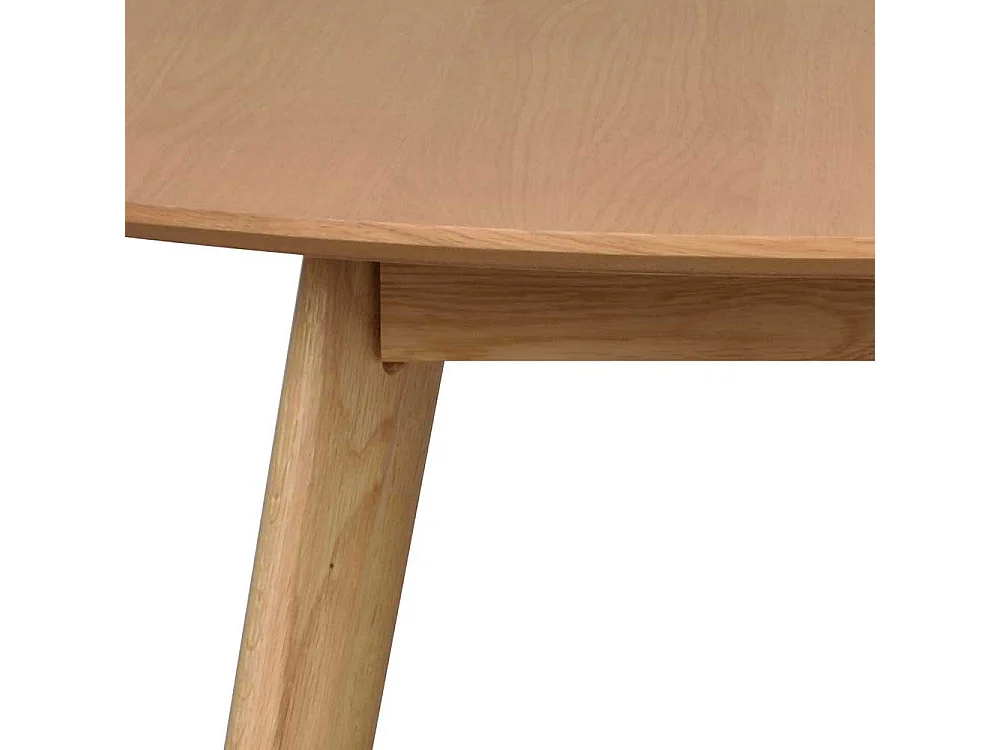 Küchentisch in Eichefarben 115 cm breit