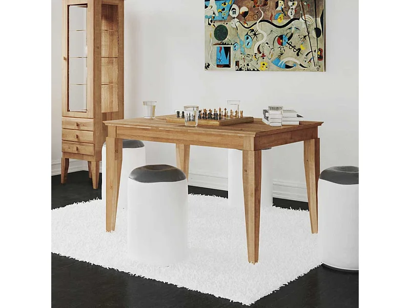 Esszimmertisch aus Wildeiche massiv geölt