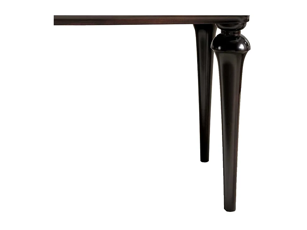 Esszimmer Tisch Dunkelbraun im klassischen Stil 175 cm breit