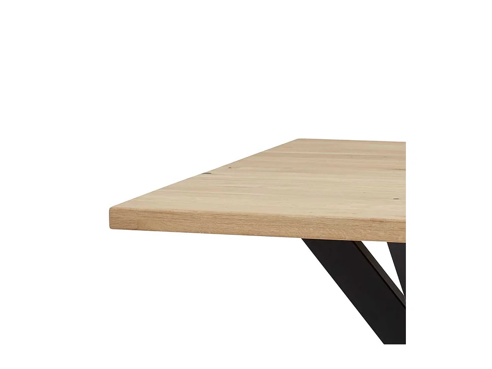 Kleiner Esszimmer Tisch 100x100 cm Industry und Loft Stil