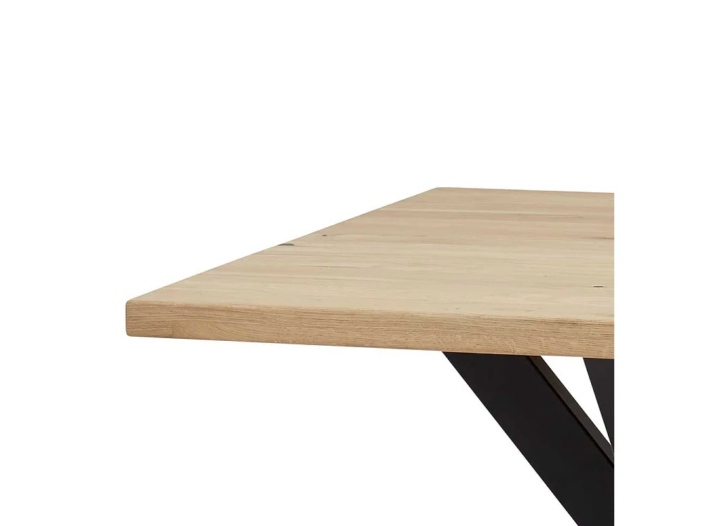 Kleiner Esszimmer Tisch 100x100 cm Industry und Loft Stil