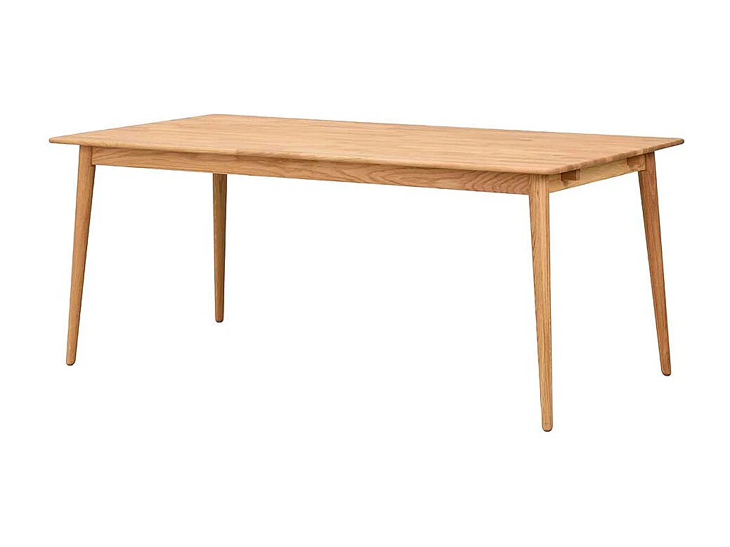 Esszimmertisch aus Eiche Massivholz Skandi Design