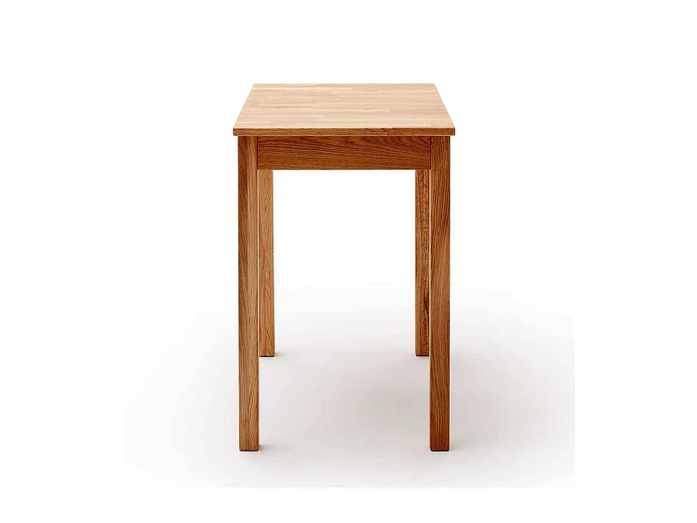 Esstisch aus Wildeiche Massivholz 76 cm hoch