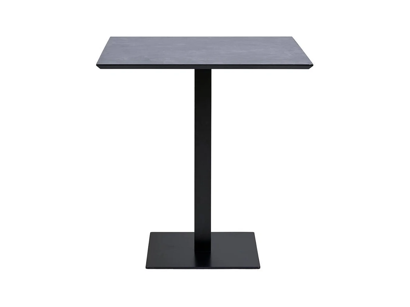 Küchen Tisch Tisch Esszimmer in Schwarz und Dunkelgrau