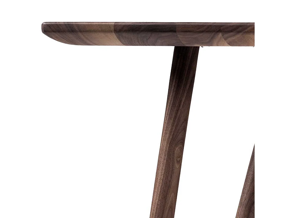 Esszimmertisch aus Nussbaum Massivholz handgearbeitet