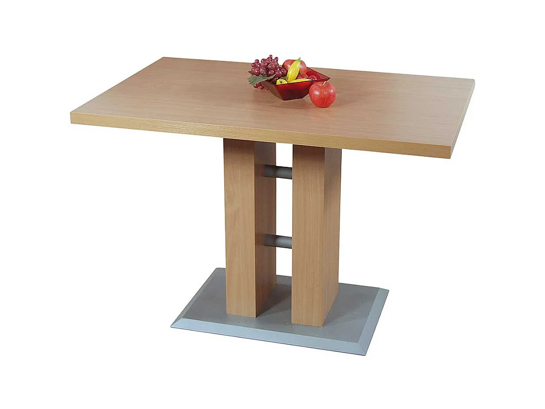 Esstisch mit Säule 110 cm