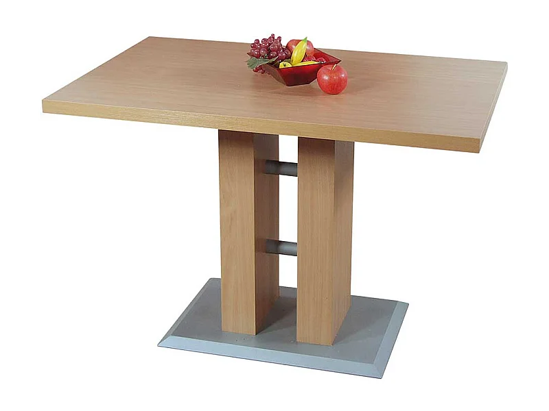 Esstisch mit Säule 110 cm
