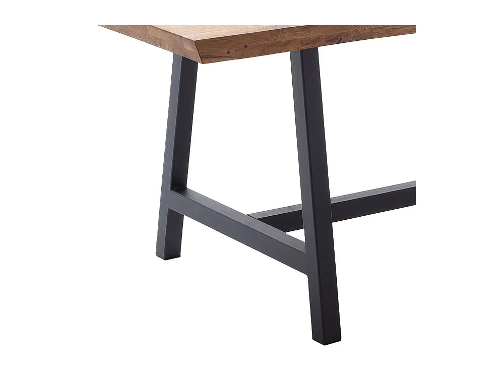 Esstisch Tisch Esszimmer aus Massivholz in Wildeichefarben