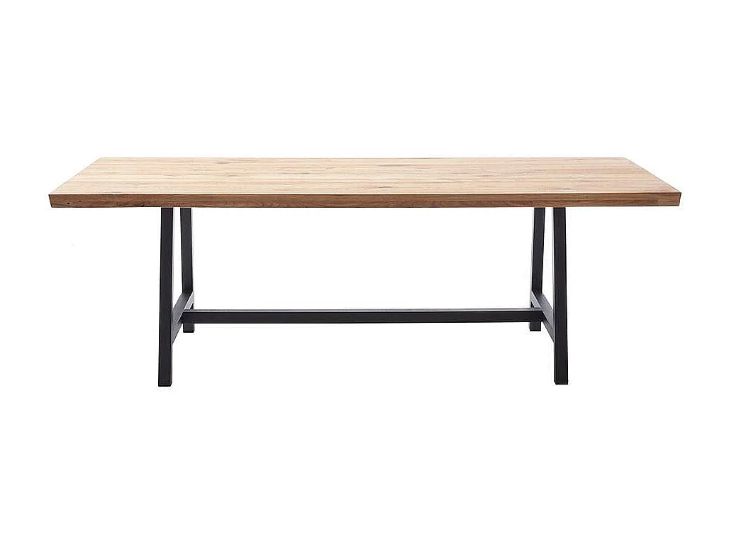 Esstisch Tisch Esszimmer aus Massivholz in Wildeichefarben