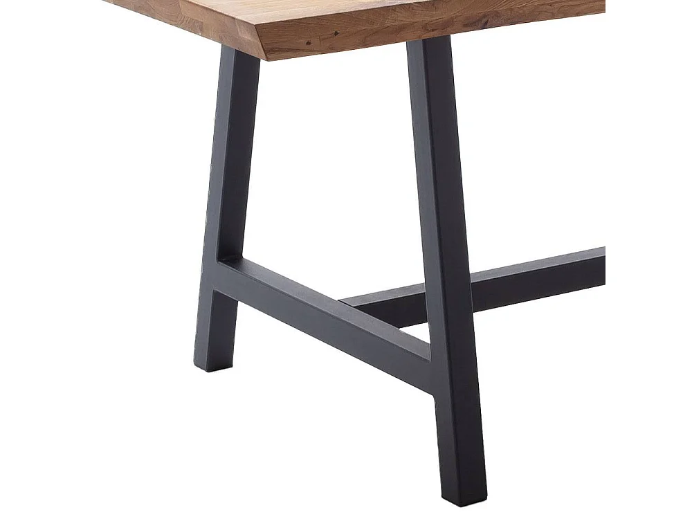 Esstisch Tisch Esszimmer aus Massivholz in Wildeichefarben