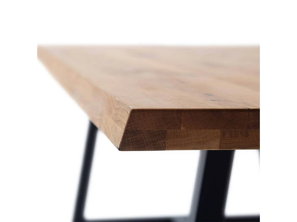 Esstisch Tisch Esszimmer aus Massivholz in Wildeichefarben