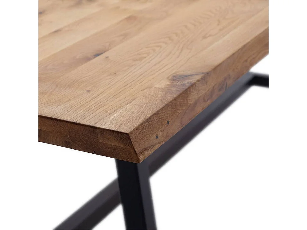 Esstisch Tisch Esszimmer aus Massivholz in Wildeichefarben