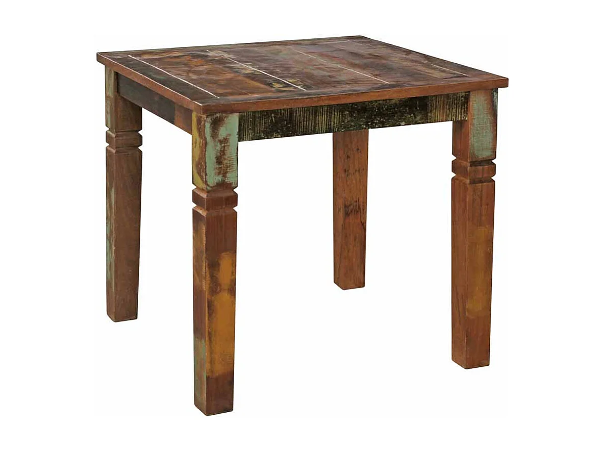 Küchentisch in Bunt Braun Shabby Chic